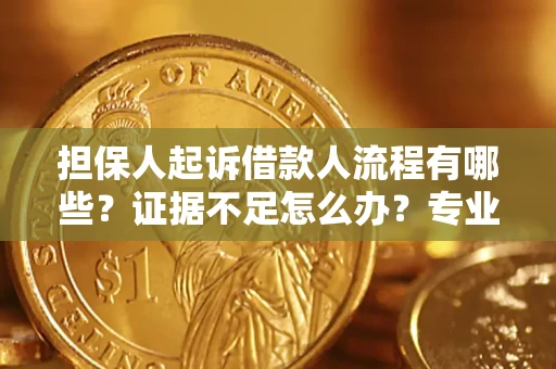 济南担保人起诉借款人流程有哪些？证据不足怎么办？专业律师解答