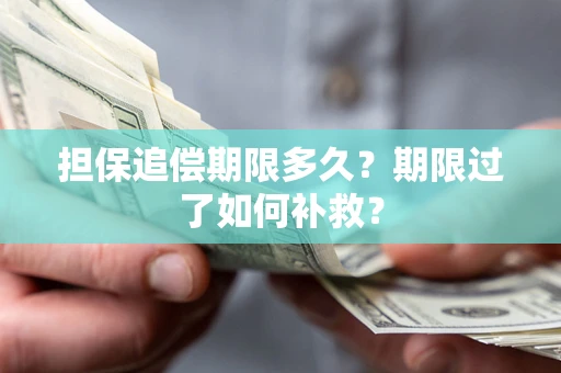 济南担保追偿期限多久？期限过了如何补救？