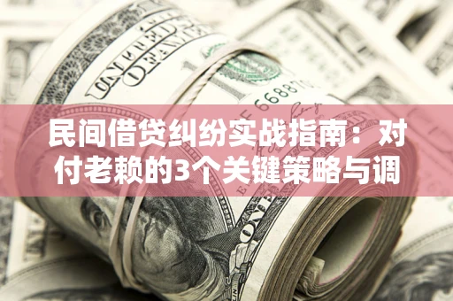 济南民间借贷纠纷实战指南：对付老赖的3个关键策略与调解盲区解析